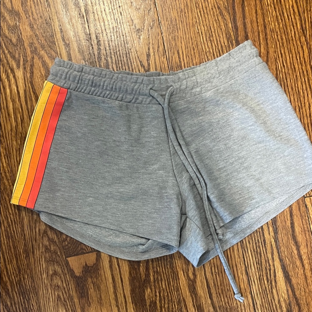 Chaser Gray Shorts Stripes